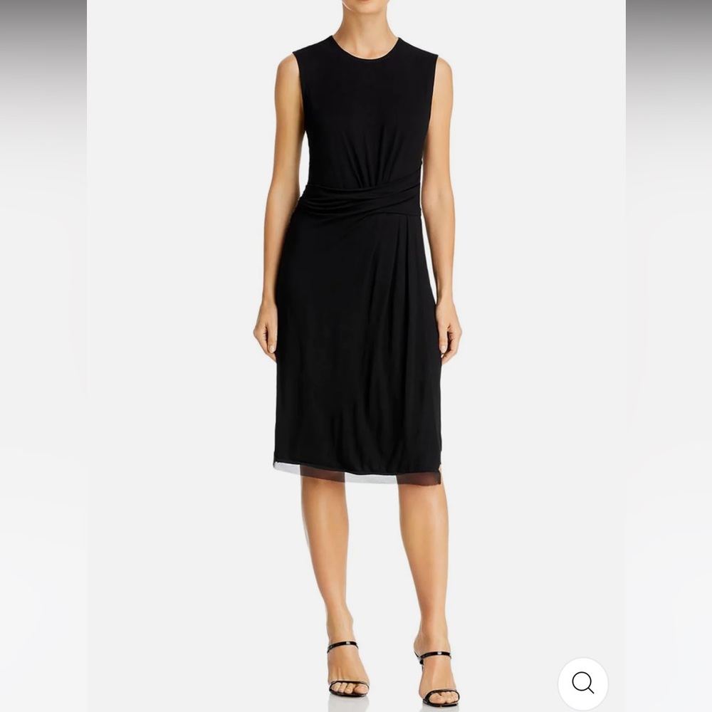 KOBI HALPERIN MICHAELA Jersey Midi Shift Dress